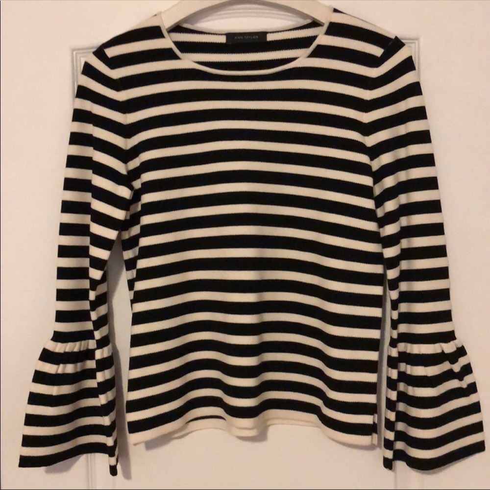 Ann Taylor Bell Sleeve Sweater